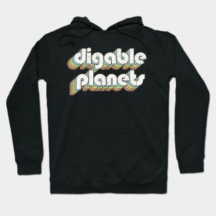 vintage color digable Planets Hoodie